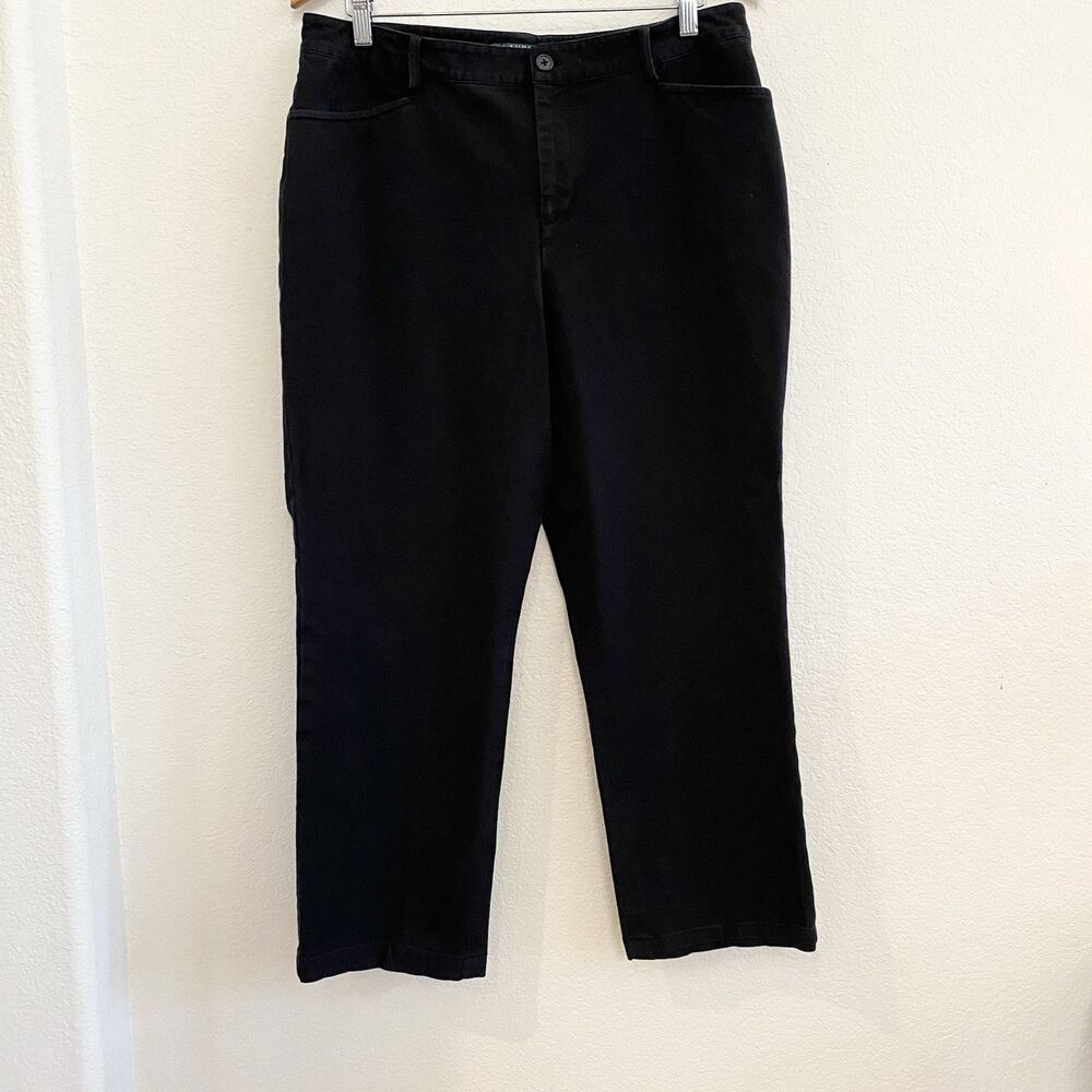Lauren Ralph Lauren Black Boot Cut Pants